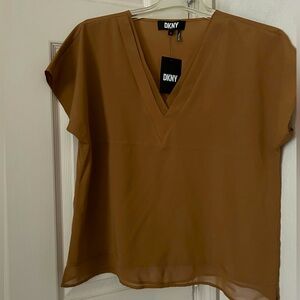 DKNY Ladies V-neck blouse